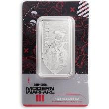 Call of Duty(R): Modern Warfare(R) III Pamp 1oz Silver Bar (New w/ Assay and Bezel)