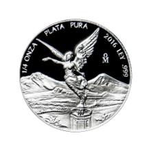 Mexico 1/4 Ounce Silver Libertad Proof 2016