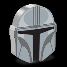 The Mandalorian(TM) Helmets - Din Djarin(TM) 1oz Silver Coin