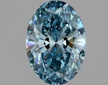 1.1 ctw. Oval IGI Certified Fancy Cut Loose Diamond (LAB GROWN)