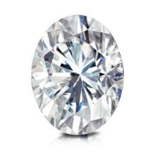 4.05 ctw. SI1 IGI Certified Oval Cut Loose Diamond (LAB GROWN)