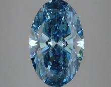 3.64 ctw. Oval IGI Certified Fancy Cut Loose Diamond (LAB GROWN)