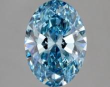 2.88 ctw. Oval IGI Certified Fancy Cut Loose Diamond (LAB GROWN)