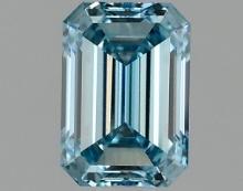 1.03 ctw. VVS2 IGI Certified Emerald Cut Loose Diamond (LAB GROWN)