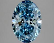 3.03 ctw. Oval IGI Certified Fancy Cut Loose Diamond (LAB GROWN)