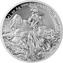 2024 Germania 1 oz Silver Proof 5 mark