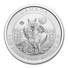 Werewolf - 2021 Canada 2 oz Silver Creatures of the North