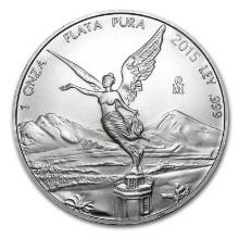 2015 1 oz Mexican Silver Libertad