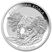 Australian Koala 1 Ounce Silver 2014