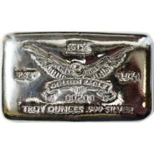 Golden Eagle 6 oz Silver Bar .999