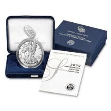 Proof Silver Eagle 2020-W