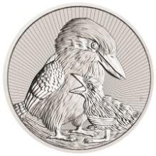 2020 Australia Kookaburra 2 Oz. Silver Mother & Baby