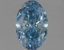 1.03 ctw. Oval IGI Certified Fancy Cut Loose Diamond (LAB GROWN)