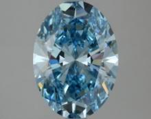 2.86 ctw. Oval IGI Certified Fancy Cut Loose Diamond (LAB GROWN)