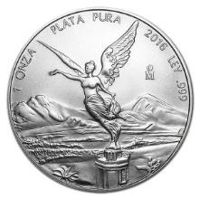 2016 1 oz Mexican Silver Libertad Uncirculated