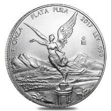 2017 1 oz Mexican Silver Libertad Uncirculated