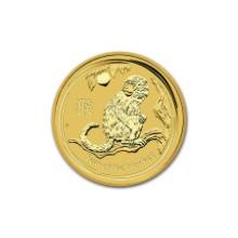 Australian Perth Mint Series II Lunar Gold Tenth Ounce 2016 Monkey