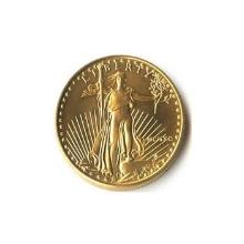 1990 American Gold Eagle 1/10 oz Uncirculated