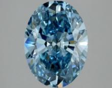 2.53 ctw. Oval IGI Certified Fancy Cut Loose Diamond (LAB GROWN)