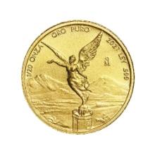 Mexico 1/20 Gold Onza 2021 BU