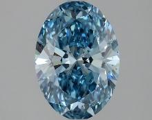 1.89 ctw. Oval IGI Certified Fancy Cut Loose Diamond (LAB GROWN)