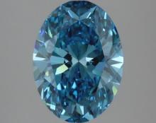 3.03 ctw. Oval IGI Certified Fancy Cut Loose Diamond (LAB GROWN)