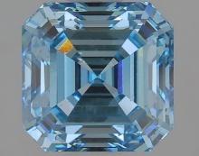 1.43 ctw. Asscher IGI Certified Fancy Cut Loose Diamond (LAB GROWN)