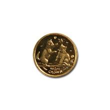 Isle of Man Gold Cat 25th Ounce 2004