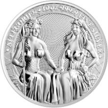 2021 Germania Allegories 10 oz Silver Round BU (Austria)