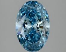 2.2 ctw. SI1 IGI Certified Oval Cut Loose Diamond (LAB GROWN)