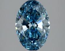 2.04 ctw. Oval IGI Certified Fancy Cut Loose Diamond (LAB GROWN)