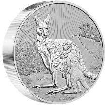 2023 Australia Kangaroo 10 Oz. Silver Mother & Baby