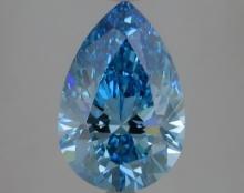 3.01 ctw. Pear IGI Certified Fancy Cut Loose Diamond (LAB GROWN)