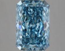 3.04 ctw. Radiant IGI Certified Fancy Cut Loose Diamond (LAB GROWN)