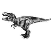 T-Rex Silver Statue 100g