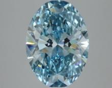 3.07 ctw. Oval IGI Certified Fancy Cut Loose Diamond (LAB GROWN)