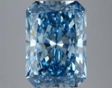 4.52 ctw. Radiant IGI Certified Fancy Cut Loose Diamond (LAB GROWN)