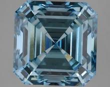 4.11 ctw. Asscher IGI Certified Fancy Cut Loose Diamond (LAB GROWN)