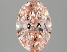 1.71 ctw. Oval IGI Certified Fancy Cut Loose Diamond (LAB GROWN)