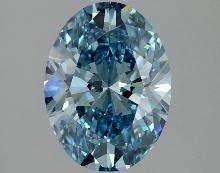 2.06 ctw. Oval IGI Certified Fancy Cut Loose Diamond (LAB GROWN)