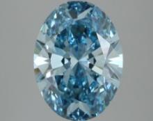 3.02 ctw. Oval IGI Certified Fancy Cut Loose Diamond (LAB GROWN)