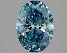 1.98 ctw. Oval IGI Certified Fancy Cut Loose Diamond (LAB GROWN)