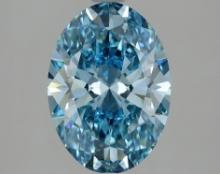 2.5 ctw. Oval IGI Certified Fancy Cut Loose Diamond (LAB GROWN)