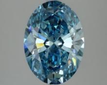 2.56 ctw. Oval IGI Certified Fancy Cut Loose Diamond (LAB GROWN)