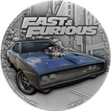 2023 Fast and Furious 2oz Silver 5 Dollar Ultra High Relief