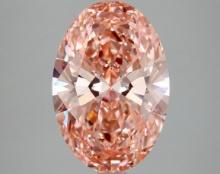 3.82 ctw. Oval IGI Certified Fancy Cut Loose Diamond (LAB GROWN)