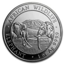 Somalia 1 oz Silver Elephant 2020