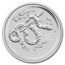 2013 Australia 1 oz Silver Lunar Snake