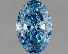 1.53 ctw. Oval IGI Certified Fancy Cut Loose Diamond (LAB GROWN)