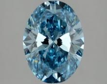 2.37 ctw. Oval IGI Certified Fancy Cut Loose Diamond (LAB GROWN)